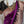 Load image into Gallery viewer, Purple/Eggplant Pure Katan Silk Banarasi Saree With Designer Blouse