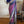 Load image into Gallery viewer, Purple-Blue Banarasi Khaddi Georgette Saree in Rye Bandhej/Bandhani