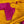Load image into Gallery viewer, Magenta and Yellow Hand Printed Silk Saree