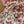 Load image into Gallery viewer, Coral Peach/Red Floral Linen Saree with Stitched Blouse