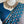 Load image into Gallery viewer, Blue Banarasi Mercerized Cotton Saree with Stitched Blouse