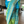 Load image into Gallery viewer, Aqua Blue/Green Banarasi Khaddi Georgette Saree in Rai Bandhej/Bandhani