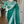 Load image into Gallery viewer, Cyan Banarasi Chiffon Saree with Designer Blouse