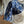 Load image into Gallery viewer, Navy Blue Pure Silk Indian Brocade Designer Blouse