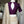 Load image into Gallery viewer, Eggplant Purple Pure Silk Indian Brocade Designer Blouse