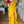 Load image into Gallery viewer, Mango Yellow Linen Saree with Stitched Blouse