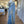 Load image into Gallery viewer, Blue Tussar Kota Chikankari Saree