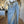 Load image into Gallery viewer, Blue Tussar Kota Chikankari Saree