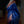 Load image into Gallery viewer, Navy Blue Tussar Silk Saree with Brocade Blouse