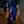 Load image into Gallery viewer, Navy Blue Tussar Silk Saree with Brocade Blouse