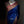Load image into Gallery viewer, Navy Blue Tussar Silk Saree with Brocade Blouse