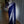 Load image into Gallery viewer, Blue Chiffon Banarasi Saree With Unstitched Blouse