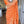Load image into Gallery viewer, Orange Khaddi Georgette Banarasi Saree in Rai Bandhej/Bandhani