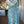 Load image into Gallery viewer, Pastel Blue Banarasi Khaddi Georgette Silver Zari Saree With Blouse Piece