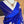 Load image into Gallery viewer, Blue Kora Silk Banarasi Saree
