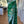 Load image into Gallery viewer, Bottle Green Tussar Georgette Handloom Banarasi Saree
