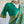 Load image into Gallery viewer, Aqua Blue Green Banarasi Khaddi Georgette Saree with stitched blouse
